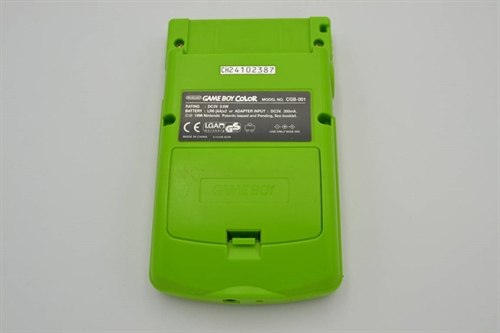 Gameboy Color - Kiwi Green - Konsol - SNR CH24102387 (B Grade) (Genbrug)